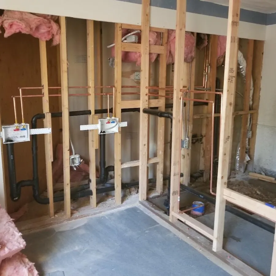 Rough-in copper and drain pipes for Drain Cleaning in Elko